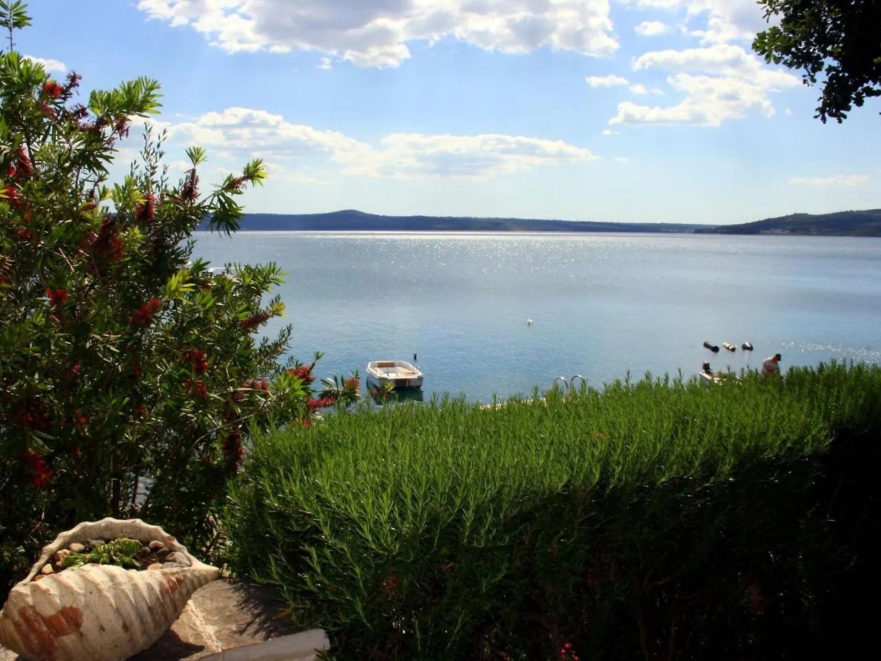 Waterfront Apartment In Maslenica With Sun Shower Croatia